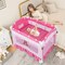 Babyjoy Portable Playpen Crib Cradle Baby Bassinet Changing Pad Mosquito Net with Bag Pink